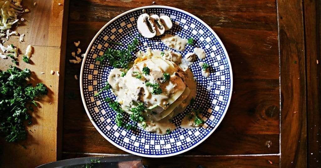 veggie-Lasagne-pilzlasagne-schnellelasagne-einfaches-nudelgericht-linsenrezept-pilzerezept-zubereiten-vegetarisch-perfektes-dinner-6