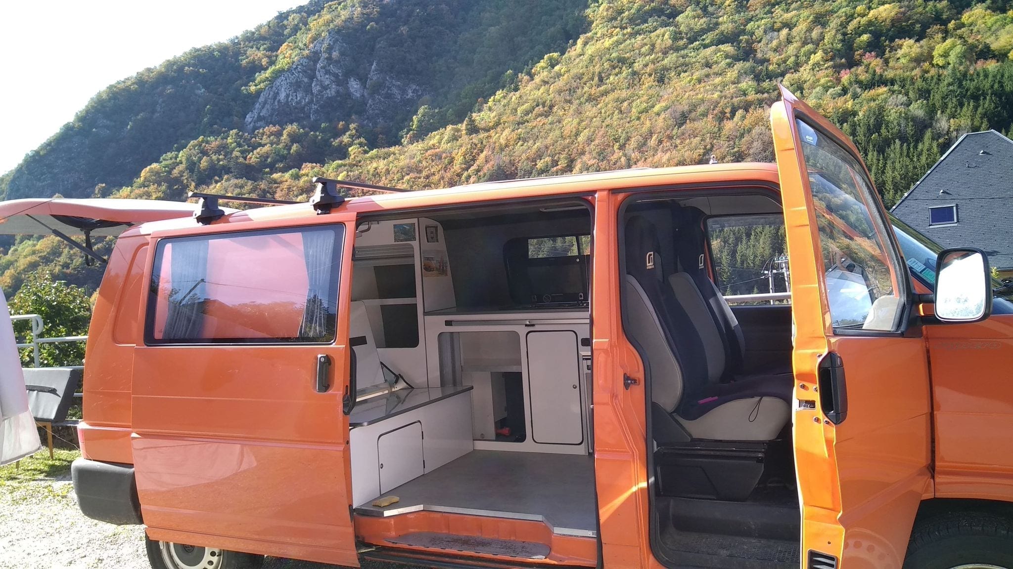 VW T4 Syncro aménagé Le van pour sortir des sentiers