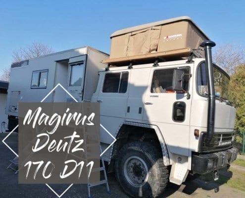 Magirus Deutz 170 D11 - zuerst Feuerwehr, dann Expeditionsmobil