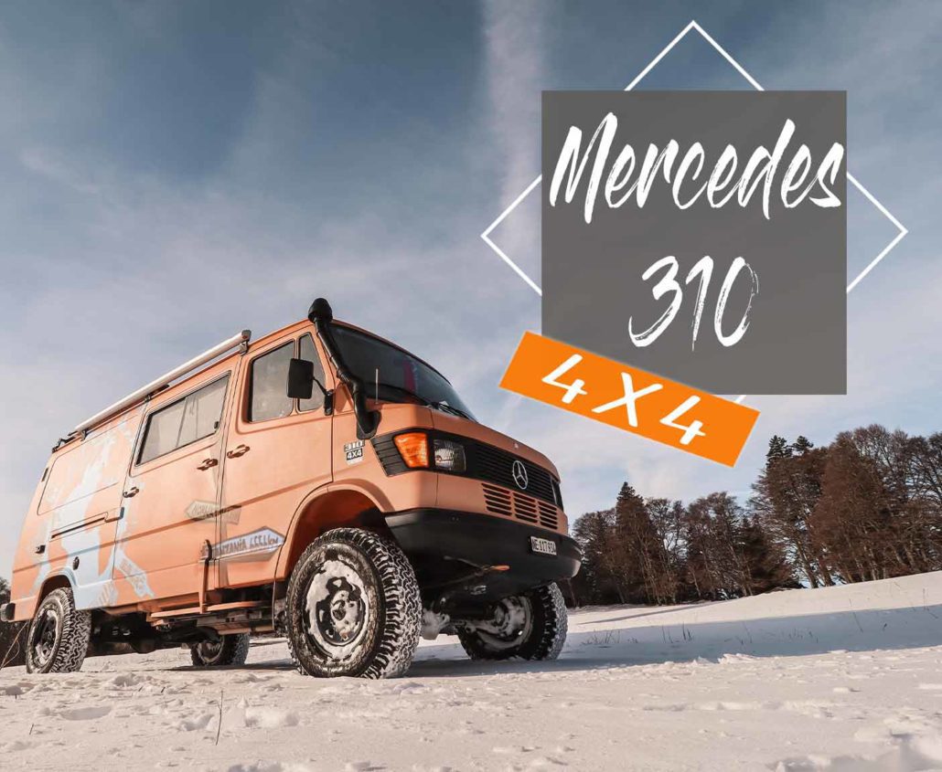 Mercedes 310 4x4 Un van aménagé taillé pour l